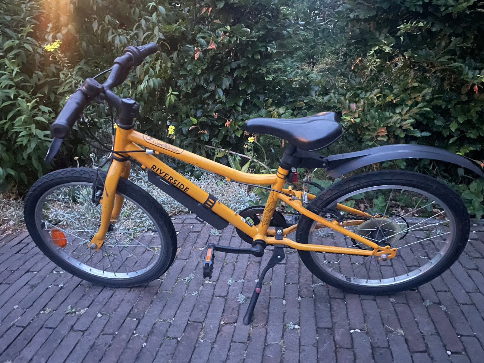 Kinderfiets B’twin Riverside 20 inch Decathlon, Fietsen en Brommers, Fietsen | Crossfietsen en BMX, Ophalen, Gebruikt, Staal, B'Twin