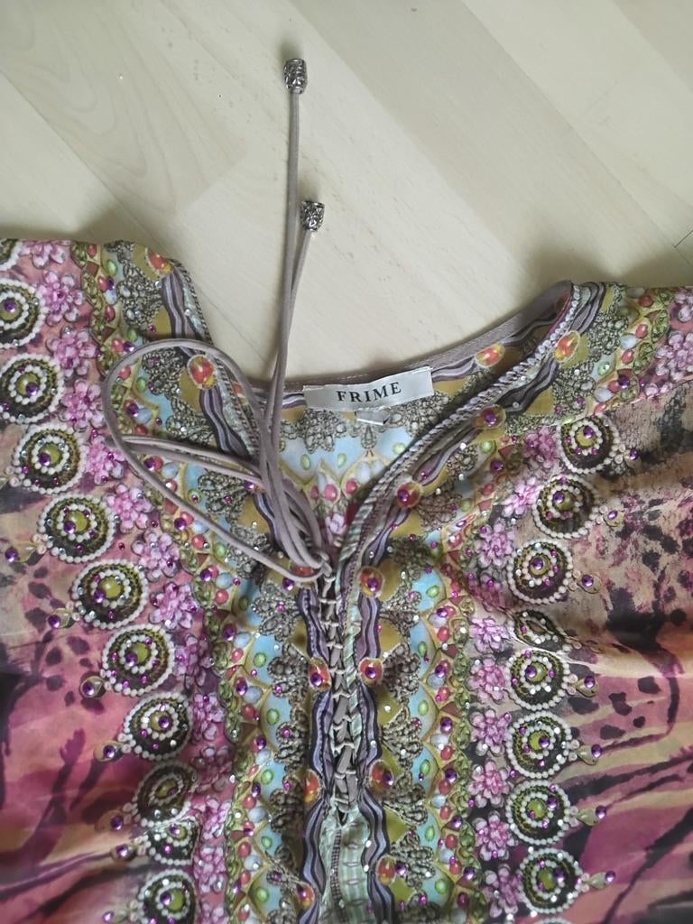 Kaftan blouse 44/ 46  17.50, Ophalen, Maat 46/48 (XL) of groter, Nieuw, Overige kleuren
