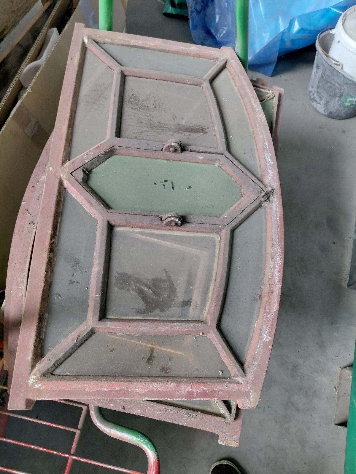 Stalramen gietijzer, Ophalen, Gebruikt, Minder dan 80 cm, Minder dan 80 cm