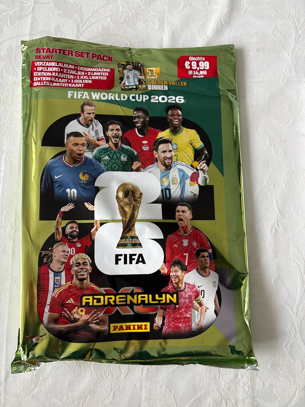 Panini FIFA World Cup 2026 Adrenalyn XL Starter Pack map., Ophalen of Verzenden, Zo goed als nieuw, Overige sporten, Overige typen