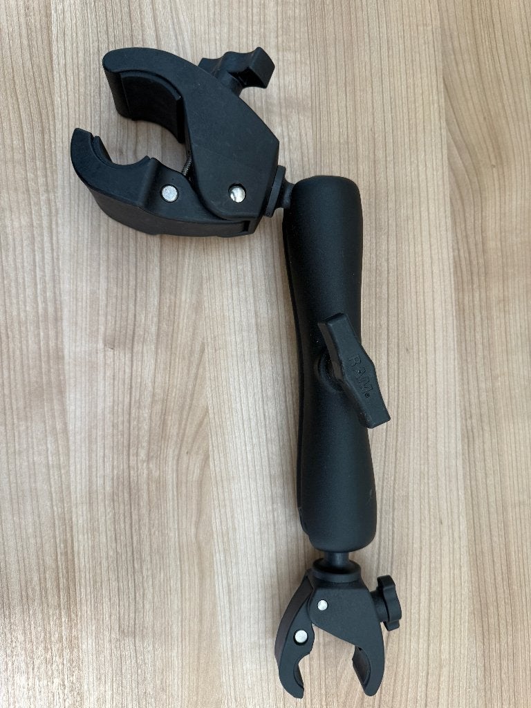 AM Mount Tough-Claw verstelbare dubbele klemhouder, EU, EU, Ophalen of Verzenden, Zo goed als nieuw