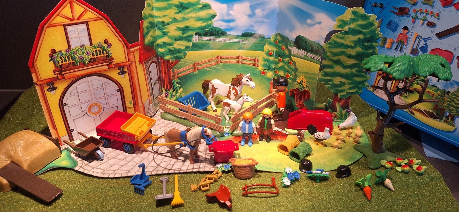 Playmobil 4157 adventskalender paarden, Ophalen of Verzenden