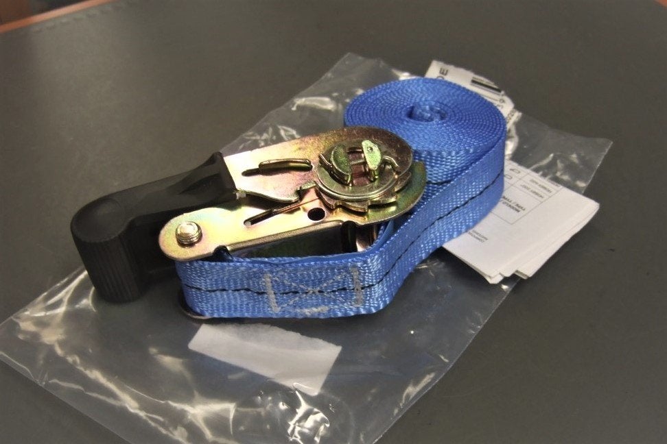 Spanband 2 meter blauw, Auto diversen, Autogereedschap, Nieuw, Ophalen