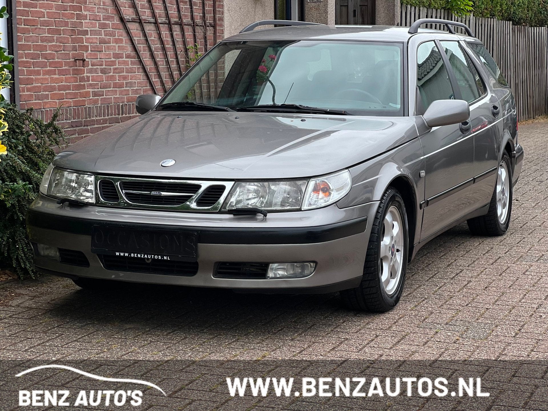 Saab 9-5 Estate 2.0t SE Youngtimer/Leder Bekleding, Auto's, Saab, Voorwielaandrijving, Gebruikt, 4 cilinders, 150 pk