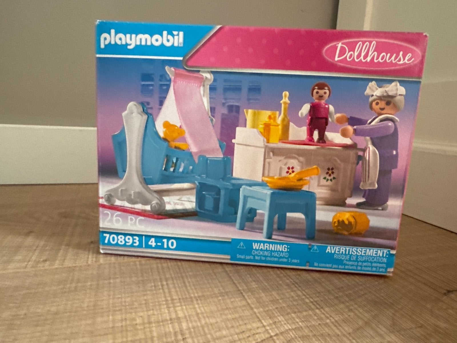 Playmobil Dollhouse Babykamer 70893, Complete set, Overige typen, Ophalen of Verzenden, Zo goed als nieuw