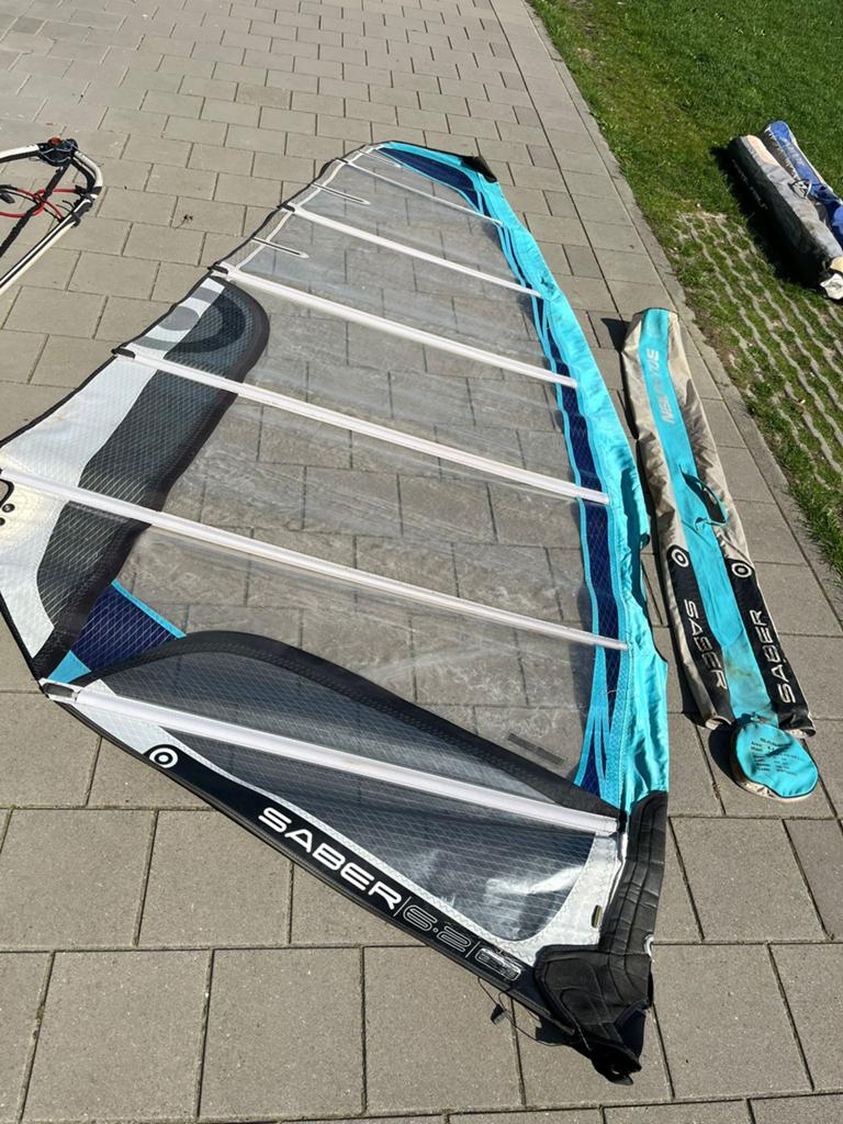 Neil Pryde surfzeilen, mast en giek, Watersport en Boten, Ophalen, Gebruikt, Zeil