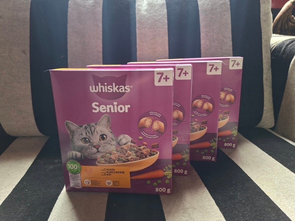 Whiskas Senior kip 5x800 gram, Ophalen, Kat