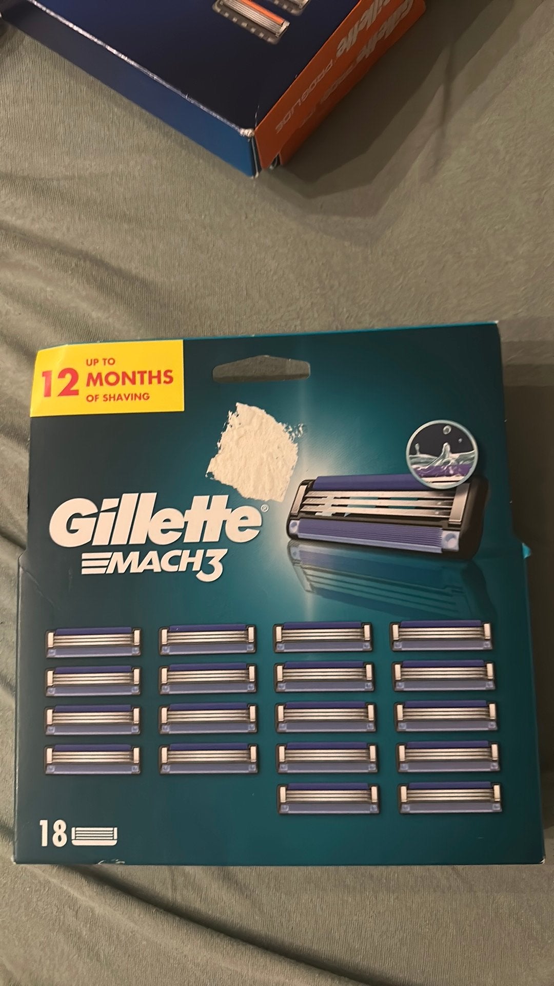 Gillette Mach3 Scheermesjes 18 Stuks – Nieuw, Ophalen of Verzenden, Zo goed als nieuw, Gehele gezicht