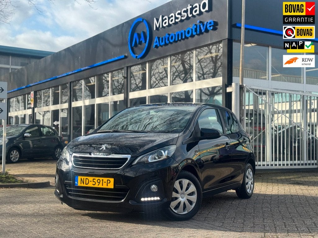 Peugeot 108 1.0 e-VTi Active 5 drs Airco Zuinig en Betrouwba, Voorwielaandrijving, Stof, Gebruikt, Euro 6