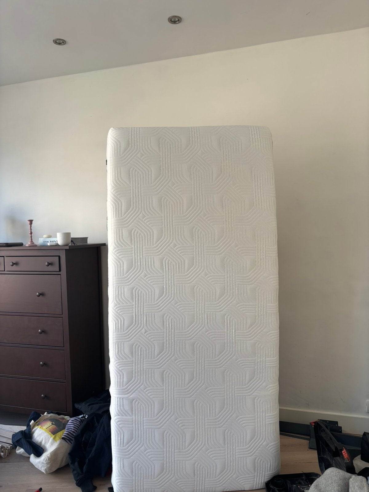 Dreamzone comfort mattress, Ophalen, 90 cm, Eenpersoons, Zo goed als nieuw