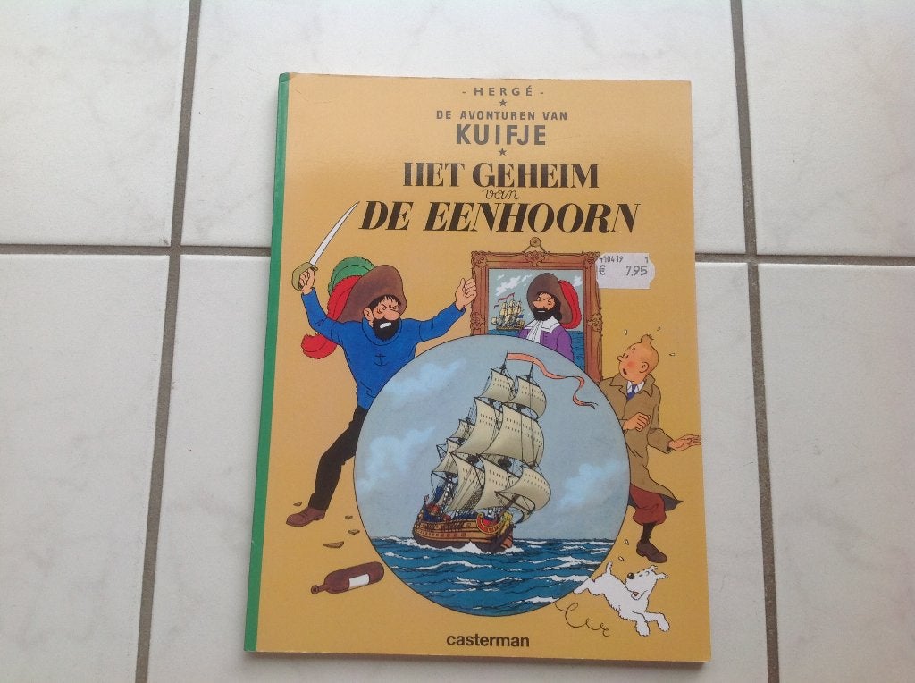 Kuifje, het geheim van de eenhoorn, stripboek, Boeken, Stripboeken, Eén stripboek, Nieuw, Ophalen of Verzenden, Hergé