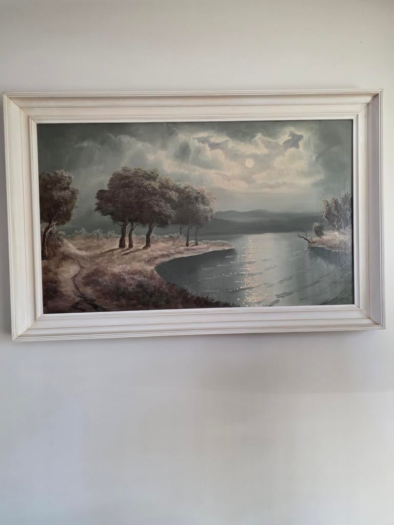 Mooi schilderij uit de jaren 50/60, Antiek en Kunst, Ophalen