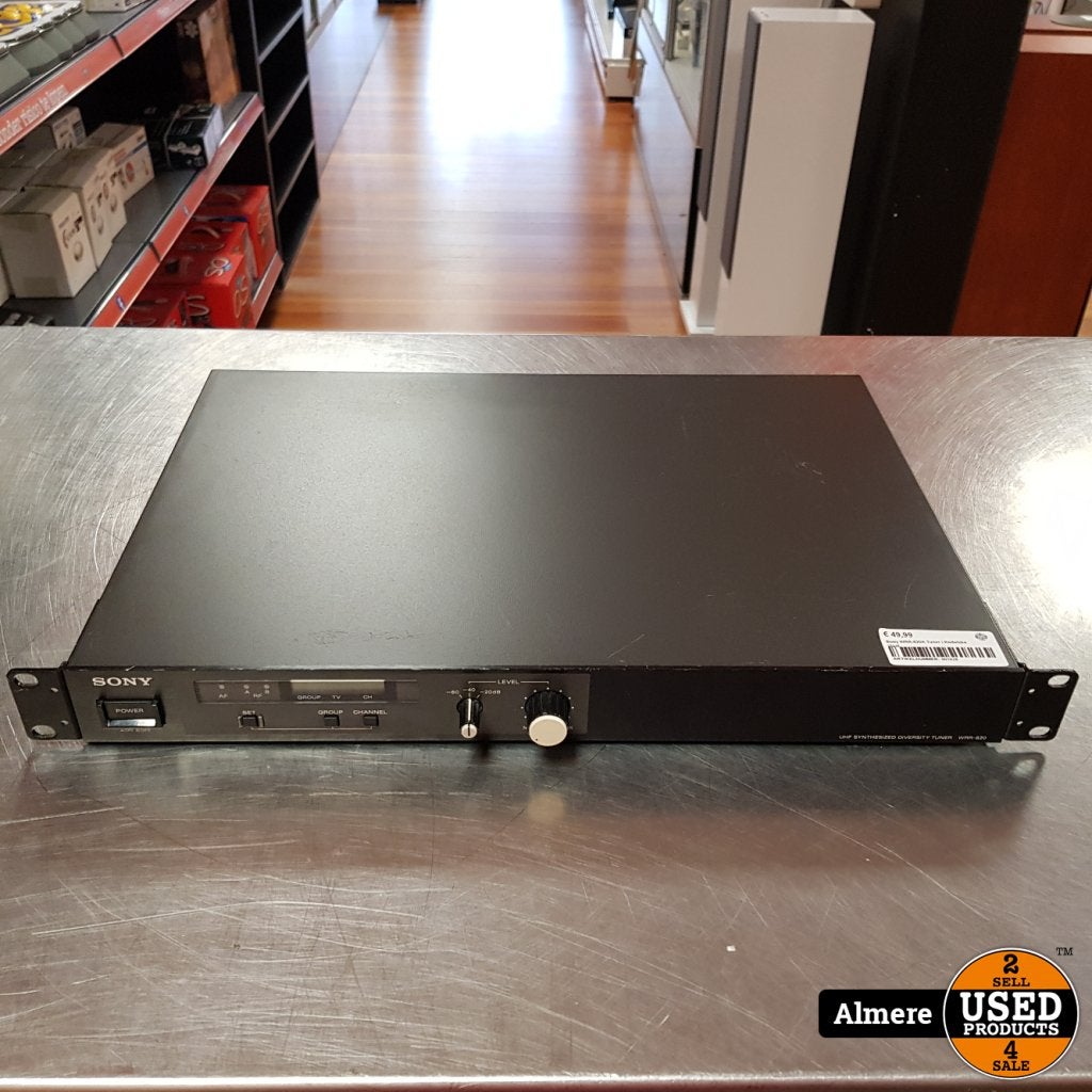 Sony WRR-820A Tuner | Redelijke staat, Sony, Zo goed als nieuw, Support@sony.com, 1-7-1 Konan, Minato-ku
Tokyo 108-0075
Japan