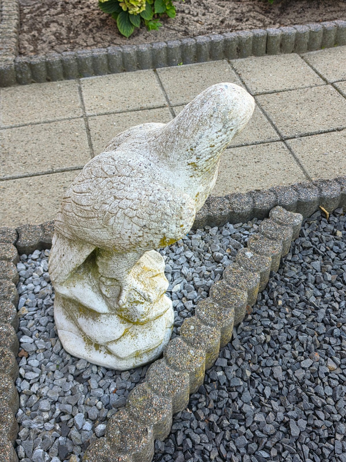 Mooi Tuinbeeld Adelaar - Decoratie voor Buiten, Ophalen, Gebruikt, Beton, Dierenbeeld
