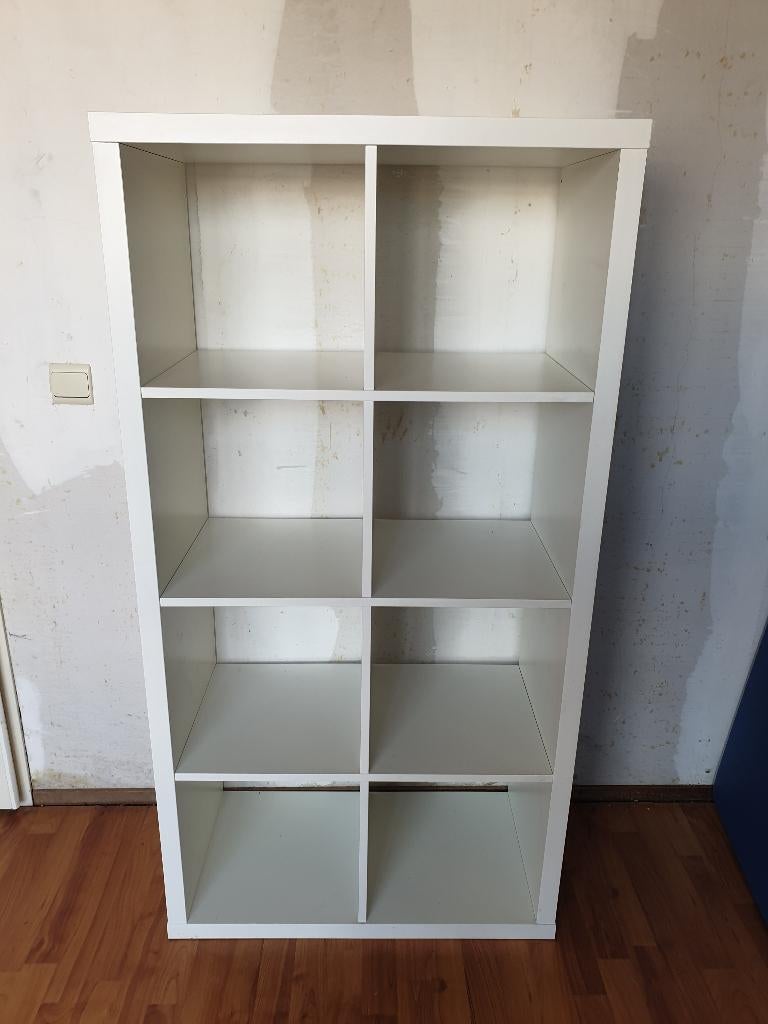 KALLAX Open kast l wit, Zo goed als nieuw, Minder dan 100 cm, 25 tot 50 cm, 50 tot 100 cm