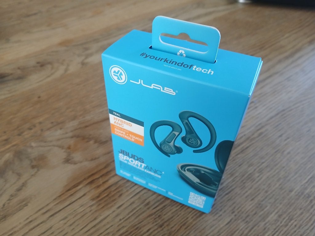 Jlab Jbuds Sport ANC 4 Groen, Audio, Tv en Foto, Koptelefoons, Overige merken, In-ear, Draadloos, Ophalen of Verzenden