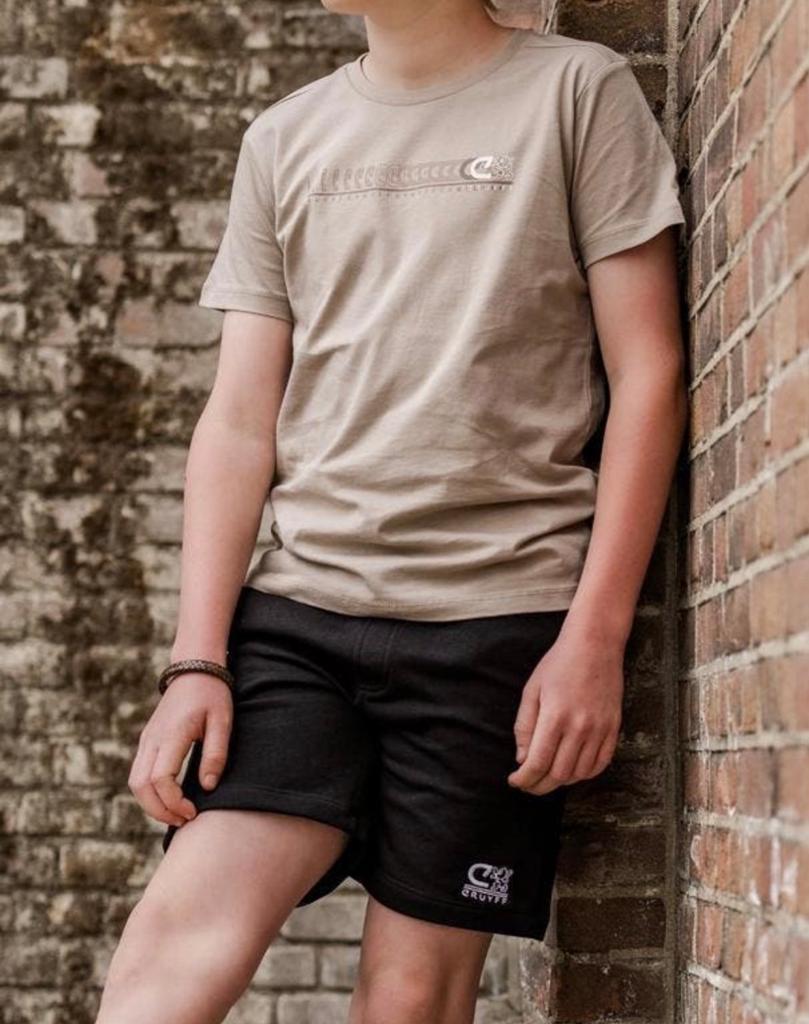 Cruyff jongens set: T-shirt en korte broek maat 164, Verzenden, Zo goed als nieuw, Jongen, Setje