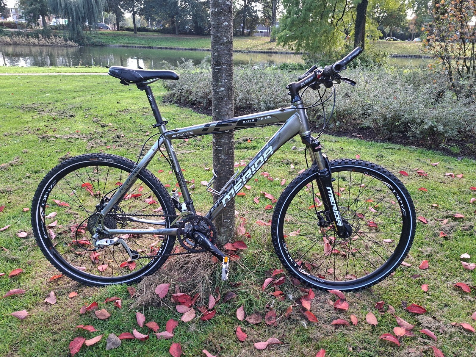 Merida Matts black, Fietsen en Brommers, Ophalen, Gebruikt, Hardtail, Merida