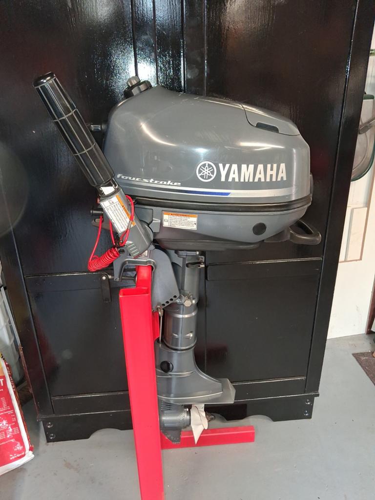 Yamaha 6 pk , kortstaart , Yamaha 4 pk , langstaart , 4 takt, Watersport en Boten, Ophalen, Gebruikt, 5 tot 10 pk, Viertaktmotor