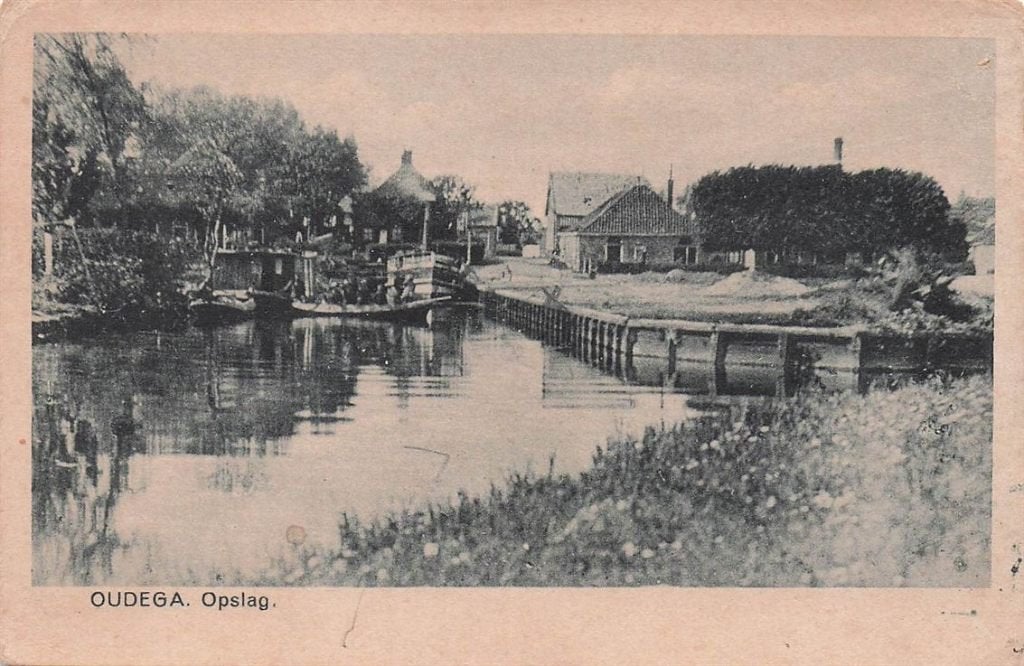 703-400-013 Oudega Opslag, Verzenden, Voor 1920, Friesland