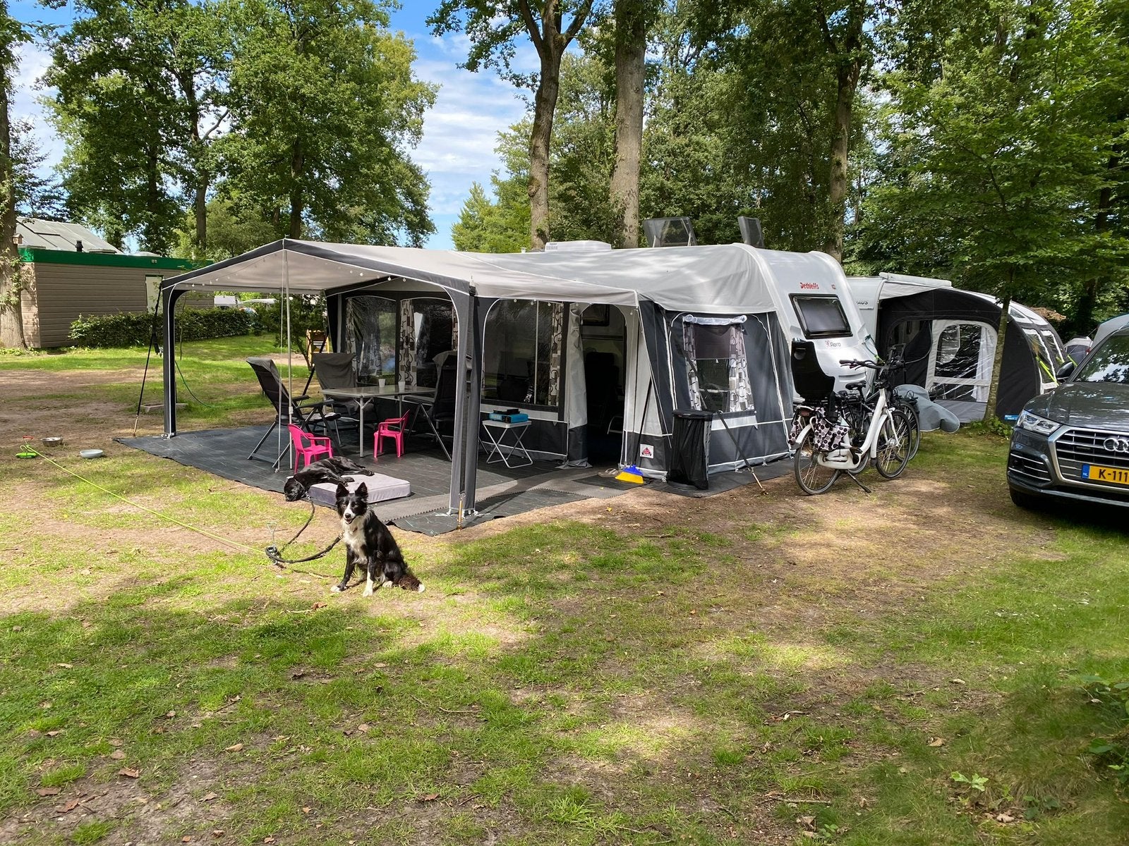 Voortent en luifel Dorema Ibiza 240 maat 15, Ophalen, Zo goed als nieuw
