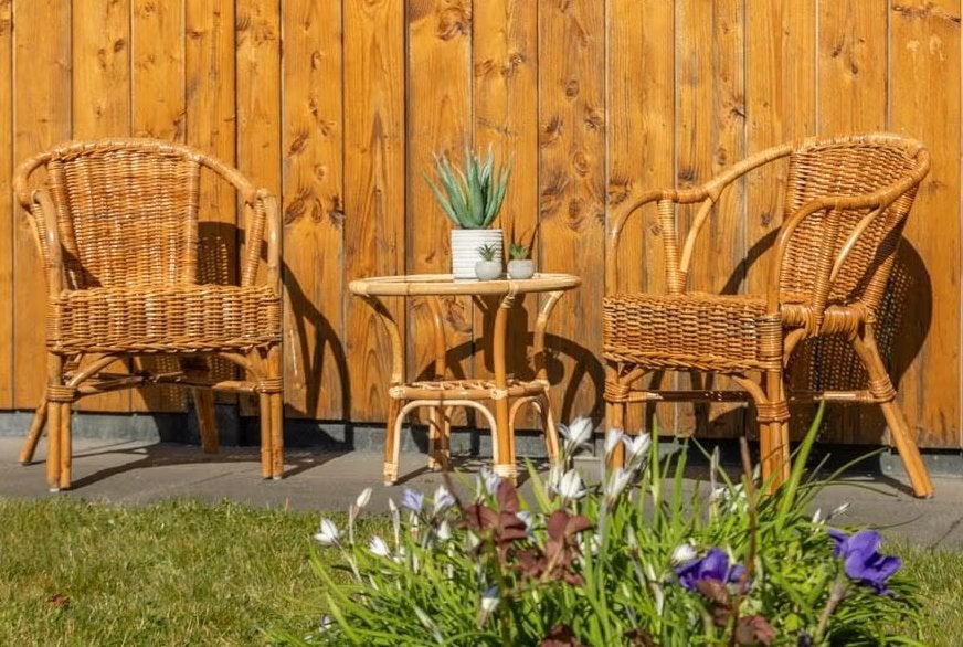 Kurhaus rotan stoel eetkamerstoel serre stoel, Overige kleuren, Nieuw, Riet of Rotan, Ophalen of Verzenden