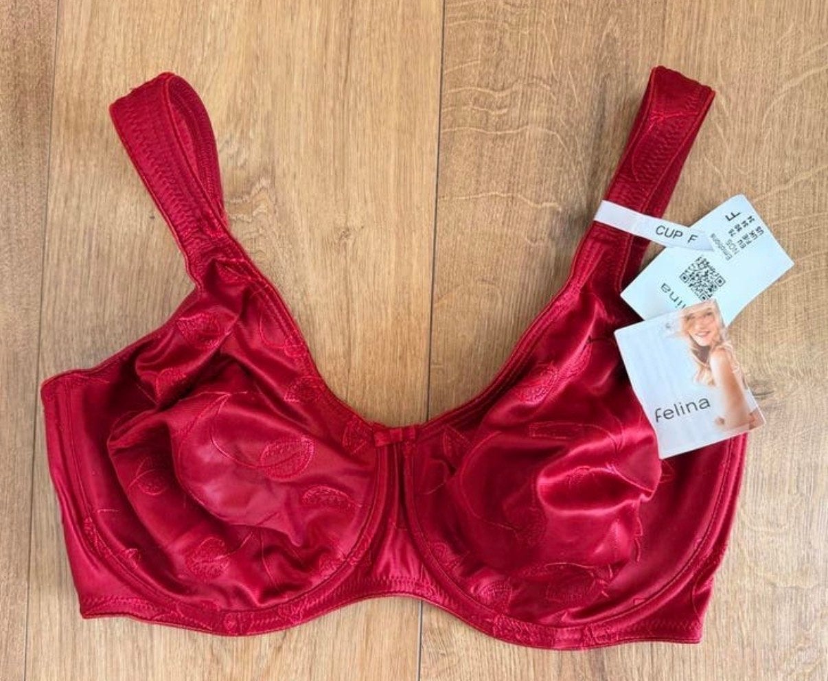 Nieuwe Felina Emotions BH 75F - Rood, met kaartjes 89,95, Kleding | Dames, Verzenden, Rood, BH