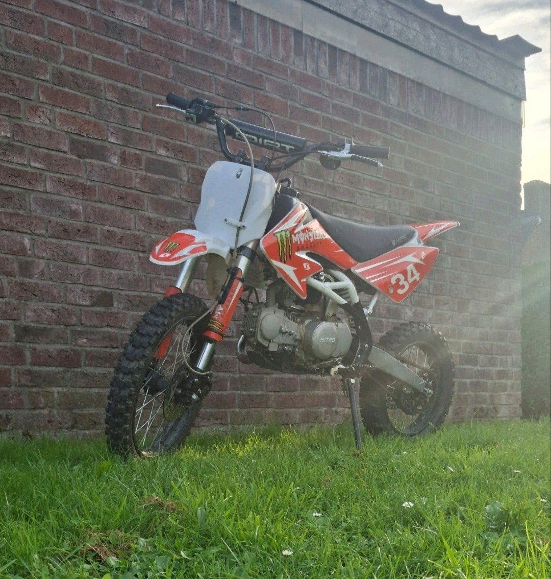 140cc 4-takt Oliegekoelde Crossmotor, Ophalen, Zo goed als nieuw, Overige merken