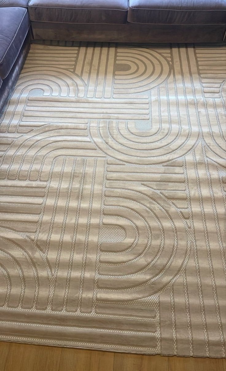 Tapijt taupekleurig tapijt 2X3 meter, Ophalen, Beige, Nieuw, 200 cm of meer