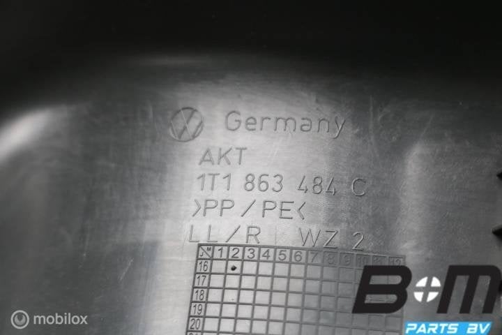 Dorpellijst rechts VW Caddy 2K3 1T1863484C, Auto-onderdelen, Gebruikt