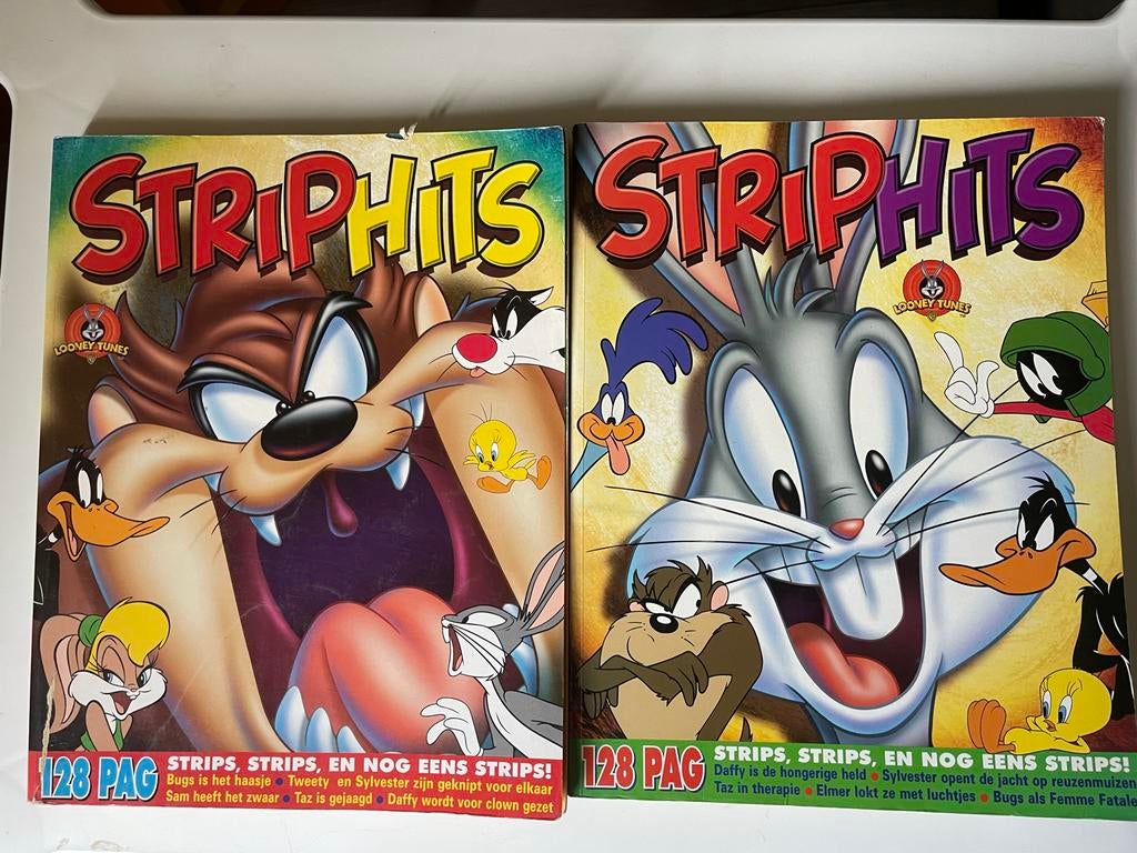 Looney Tunes StripHits Stripboeken - 2 stuks, Meerdere stripboeken, Ophalen of Verzenden, Gelezen