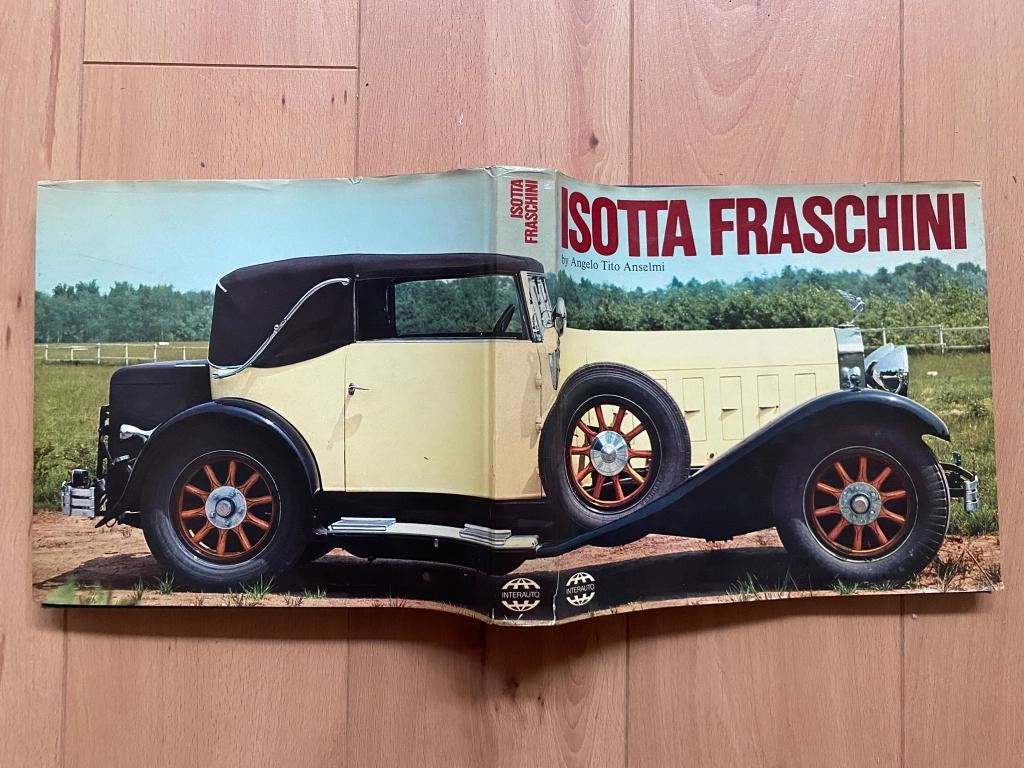 Isotta Fraschini - Angelo Tito Anselmi, Boeken, Gelezen, Ophalen of Verzenden, Angelo Tito Fraschini, Overige merken