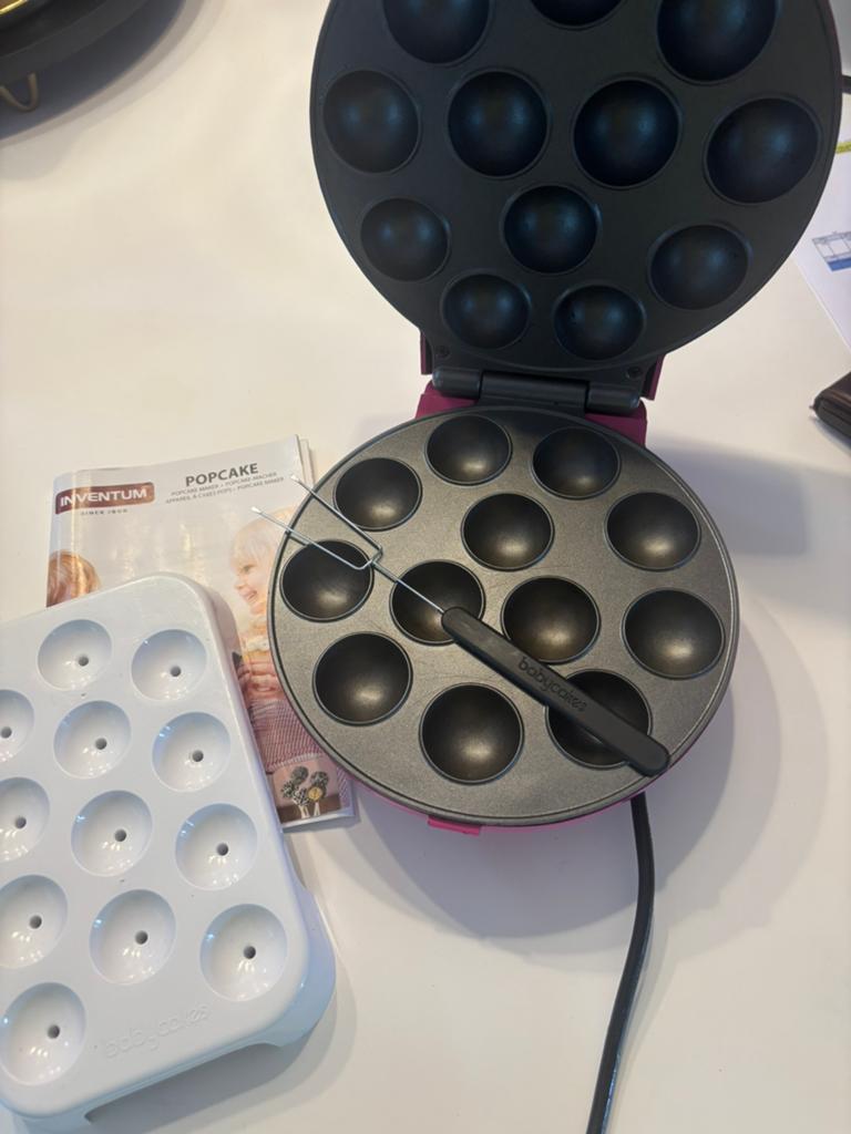 Popcakemaker van Inventum, Hobby en Vrije tijd, Taarten en Cupcakes maken, Ophalen of Verzenden, Gebruikt, Taarten of Cupcakes