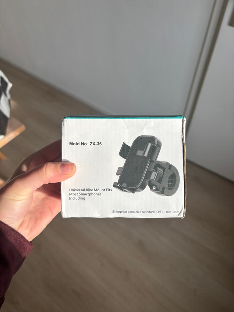 Anti-slip mobiel telefoonhouder voor fiets, scooter of motor, Fietsen en Brommers, Ophalen of Verzenden, Nieuw