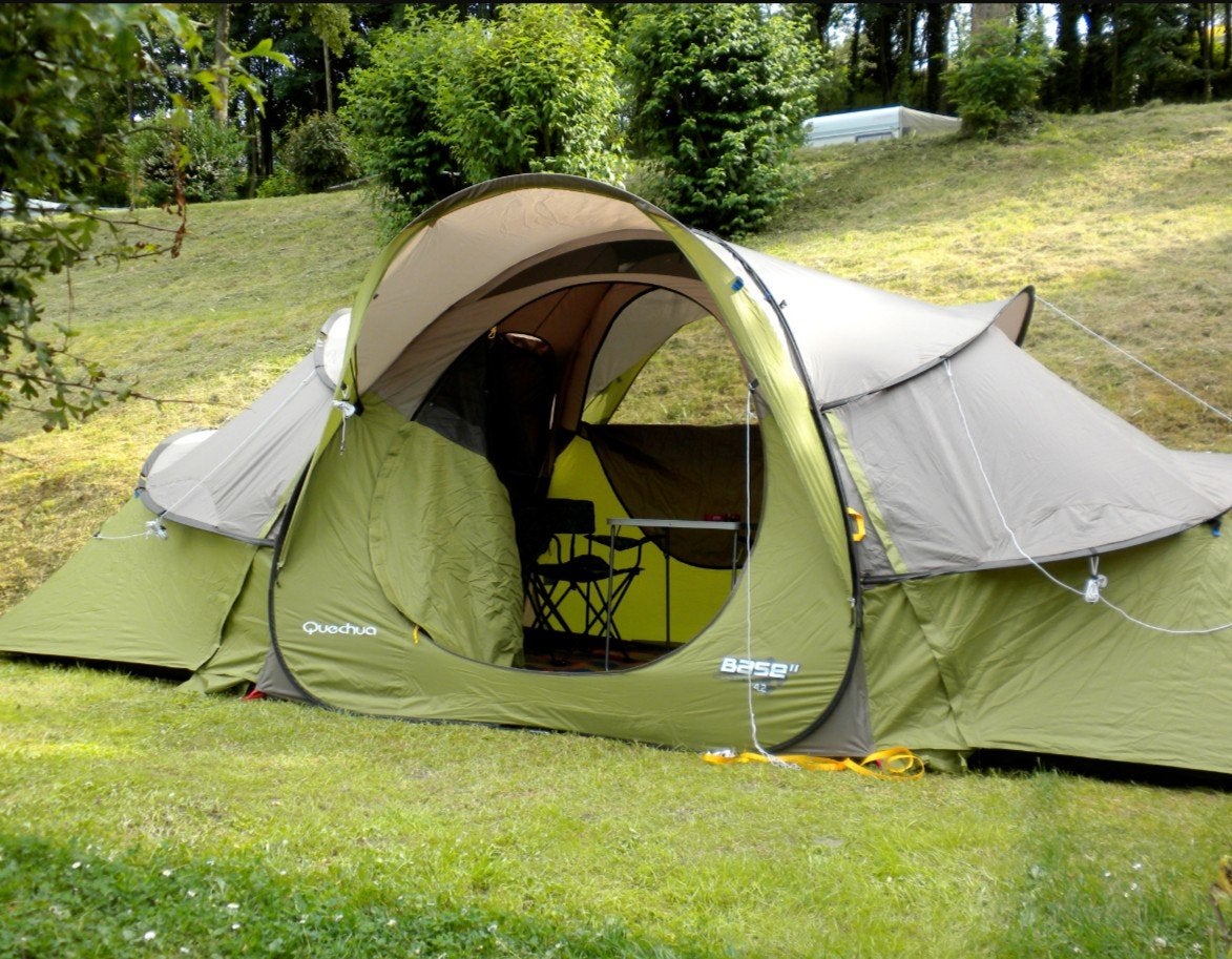 Quechua 4.2 pop-up tent, Ophalen, Gebruikt, Tot en met 4