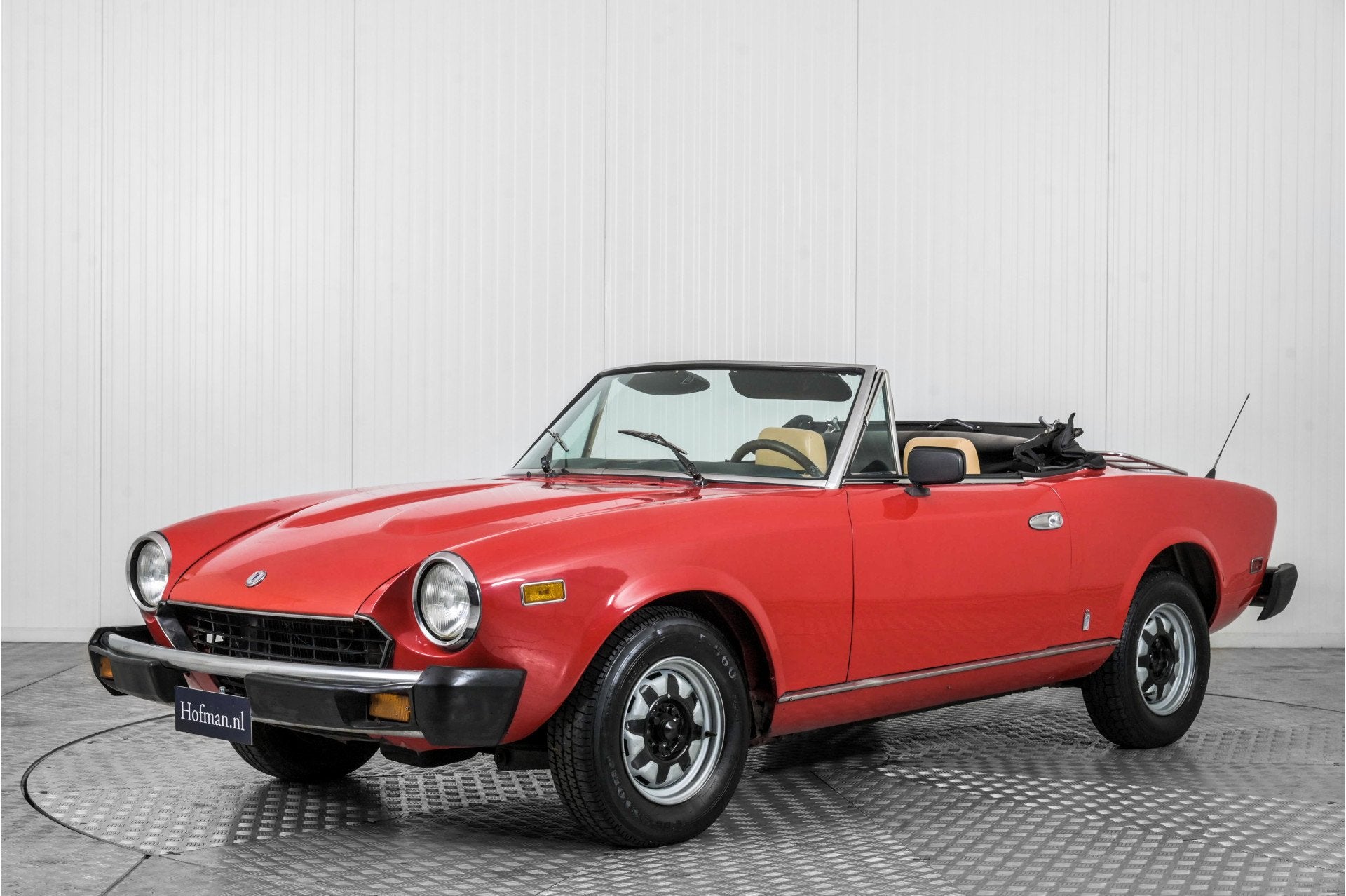 Fiat Spider . (bj 1980), Auto's, Gebruikt, Overige modellen, Leder, Bedrijf