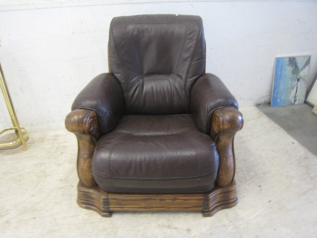 Eiken relaxfauteuil