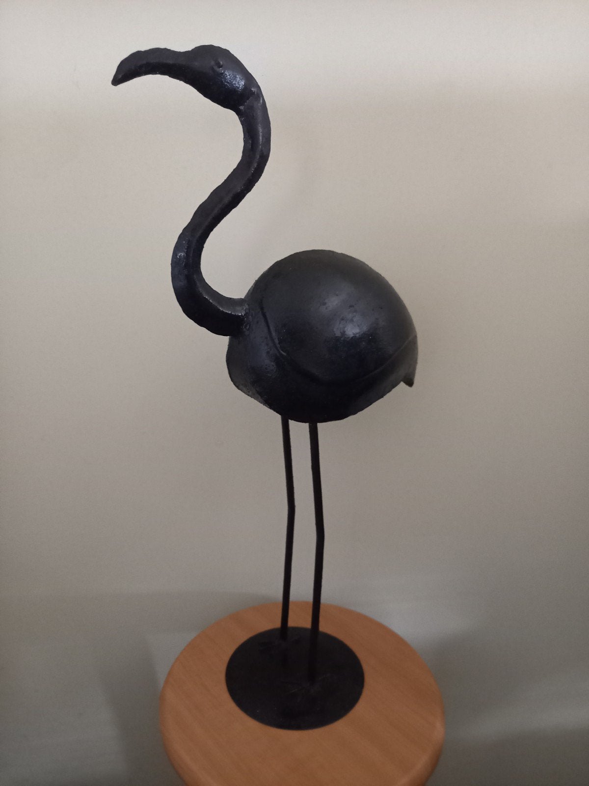Flamingo, Ophalen, Zo goed als nieuw, Zwart, Metaal