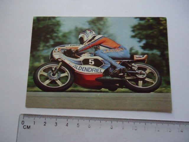 sticker oud Kreidler HENK VAN KESSEL motorrace 1976 racing, Verzenden, Zo goed als nieuw, Bedrijf of Vereniging