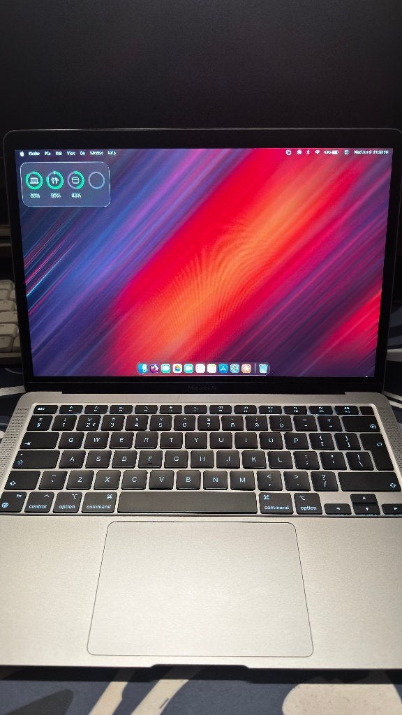 Macbook M1 Air 2020 13 inch, Computers en Software, Ophalen, 256 GB, Qwerty, 8 GB