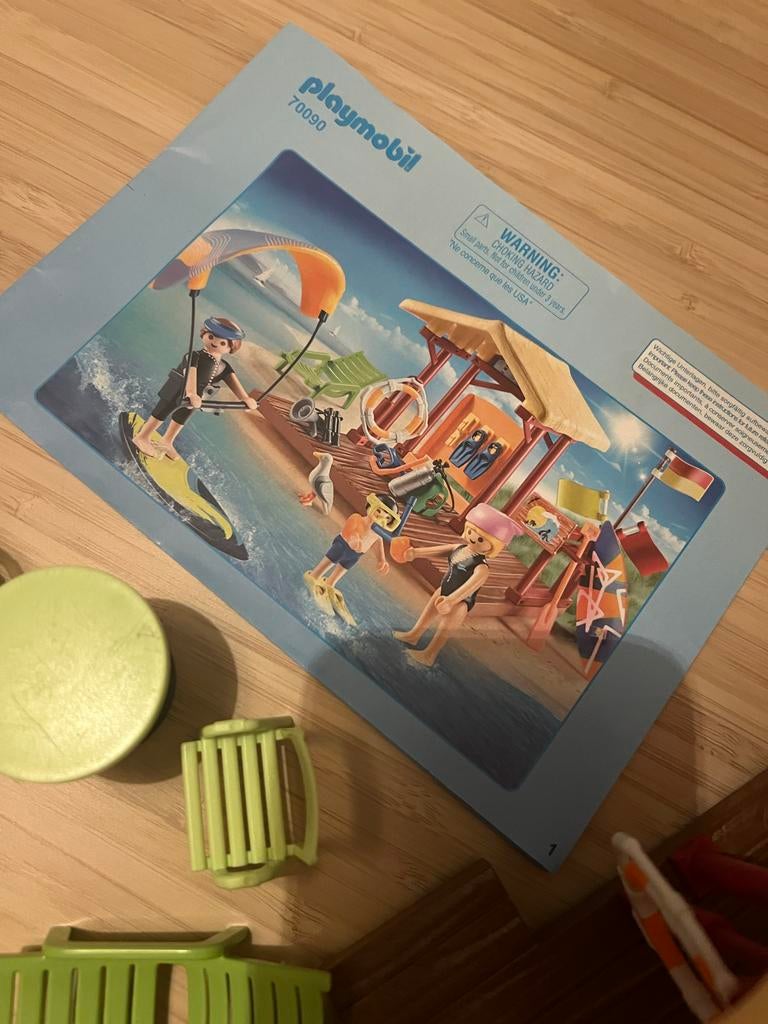 Playmobil Surf Set met Extra Onderdelen, Kinderen en Baby's, Speelgoed | Playmobil, Ophalen, Zo goed als nieuw, Los playmobil