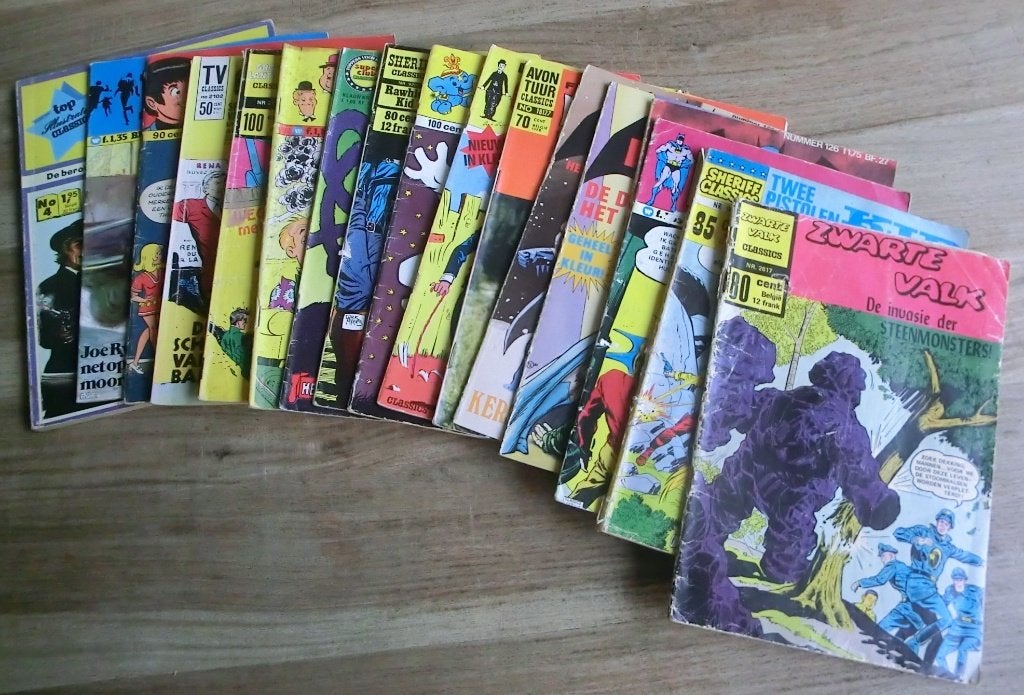 Setje van nog 14 verschillende classics, Meerdere stripboeken, Ophalen of Verzenden, Gelezen