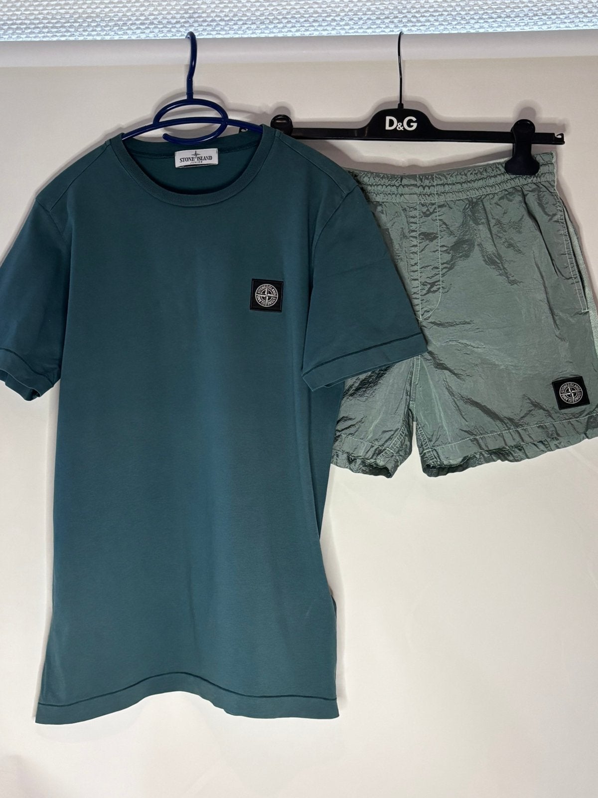 Stone island zwemshort met bijpassend shirt 14 jaar, Ophalen of Verzenden, Zo goed als nieuw, Maat 164, Zwembroek