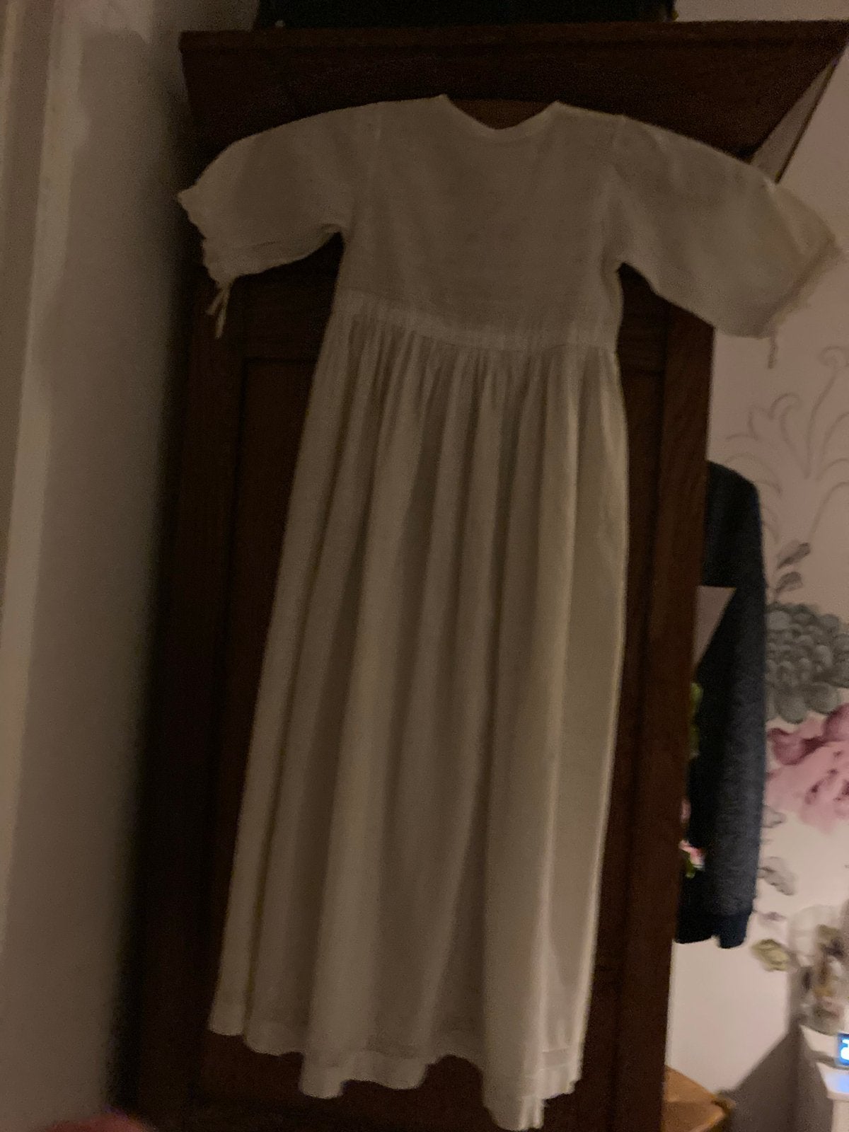 Antiek Doopjurkje met Kant - Vintage Babykleding, Antiek en Kunst, Ophalen of Verzenden, Kinderen