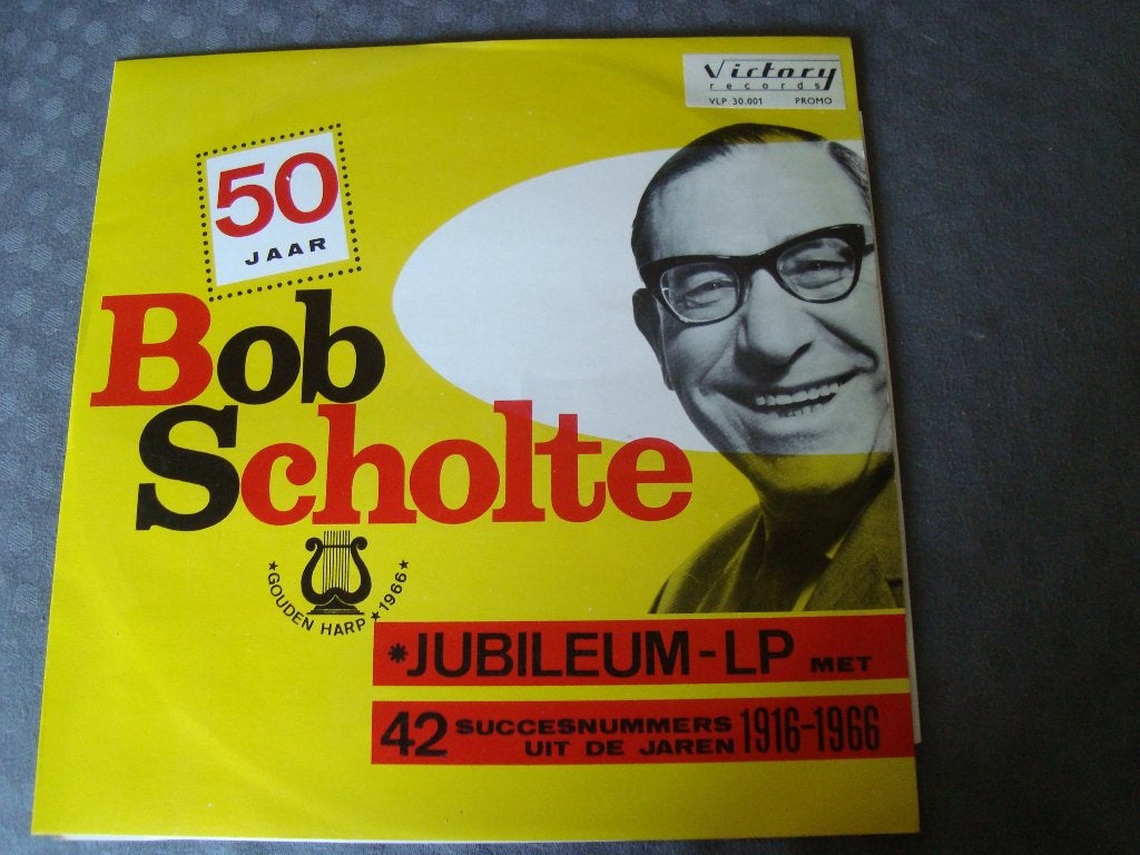 50 jaar bob scholte jubileum lp 42 nummers uit de jaren 1916, Ophalen of Verzenden, Zo goed als nieuw, 12 inch, Levenslied of Smartlap