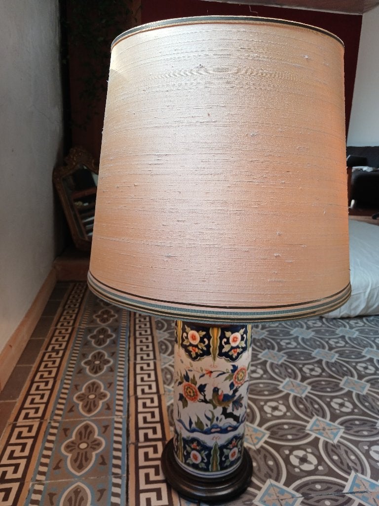 Handgeschilderde Portugese Lamp, Ophalen