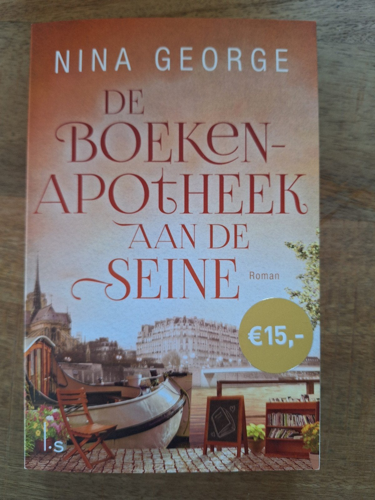 Nina George - De boekenapotheek aan de Seine, Ophalen of Verzenden, Zo goed als nieuw