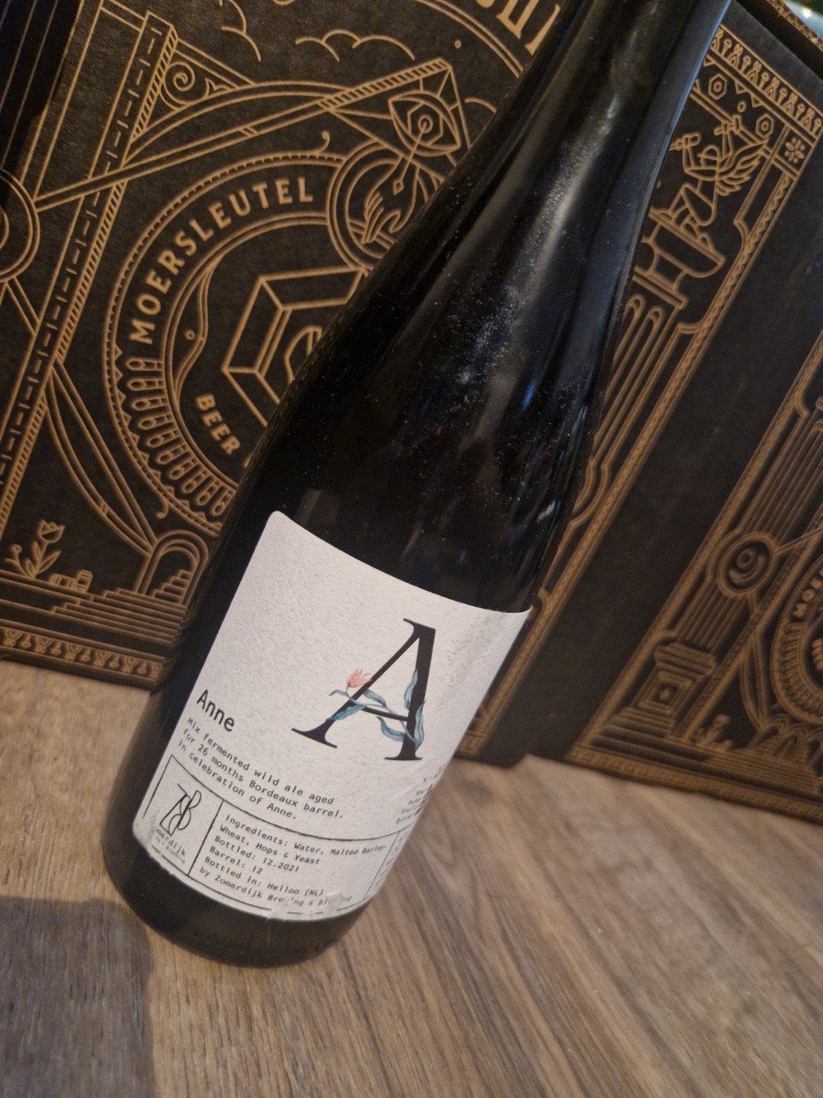Zomerdijk brewing / Moersleutel - wild ale - Anne, Verzamelen, Biermerken, Ophalen of Verzenden