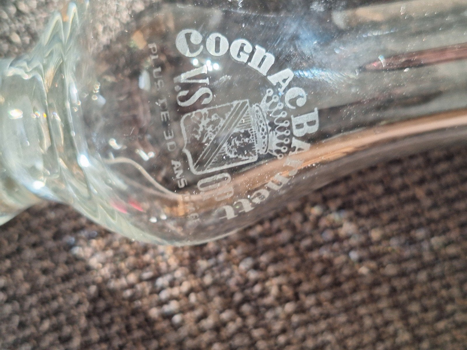 BARNETT V.S.O.P. cognac glaasje, Ophalen of Verzenden, Zo goed als nieuw, Borrel- of Shotglas