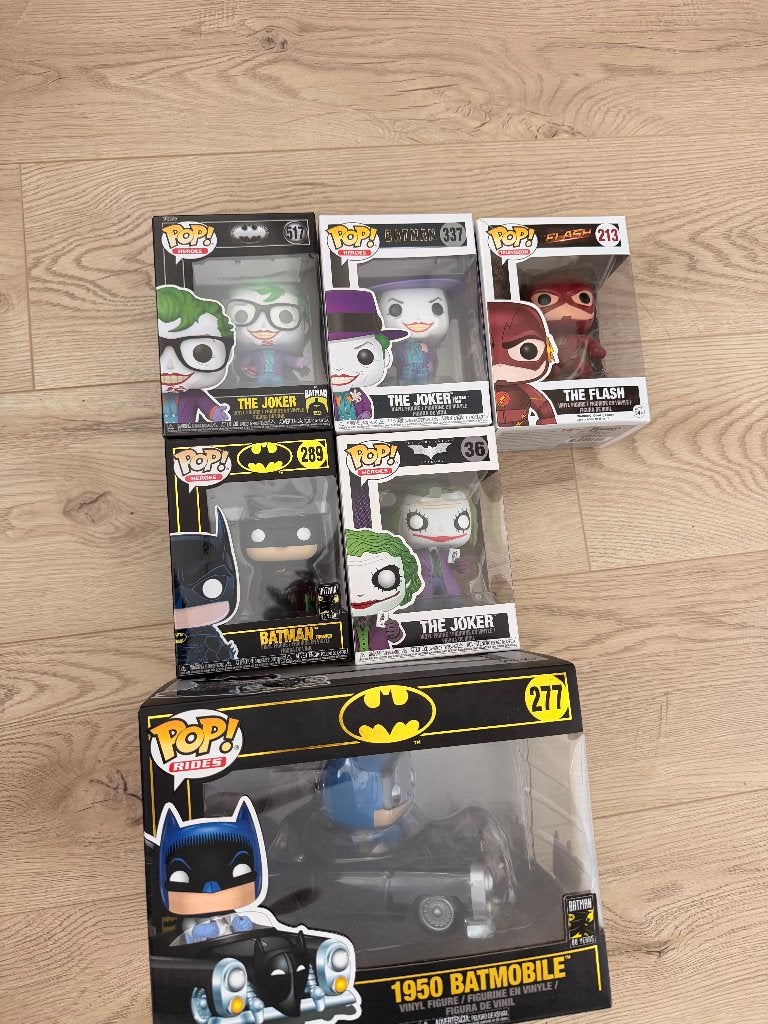 Funko Pop - DC super heroes - Zie omschrijving, Ophalen, Zo goed als nieuw